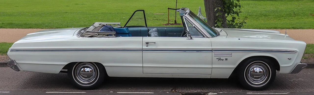 Plymouth Fury and Sport Fury, side