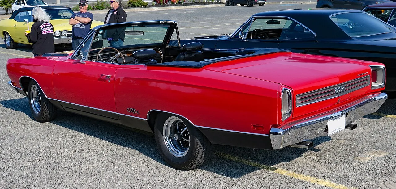 Plymouth GTX, rear