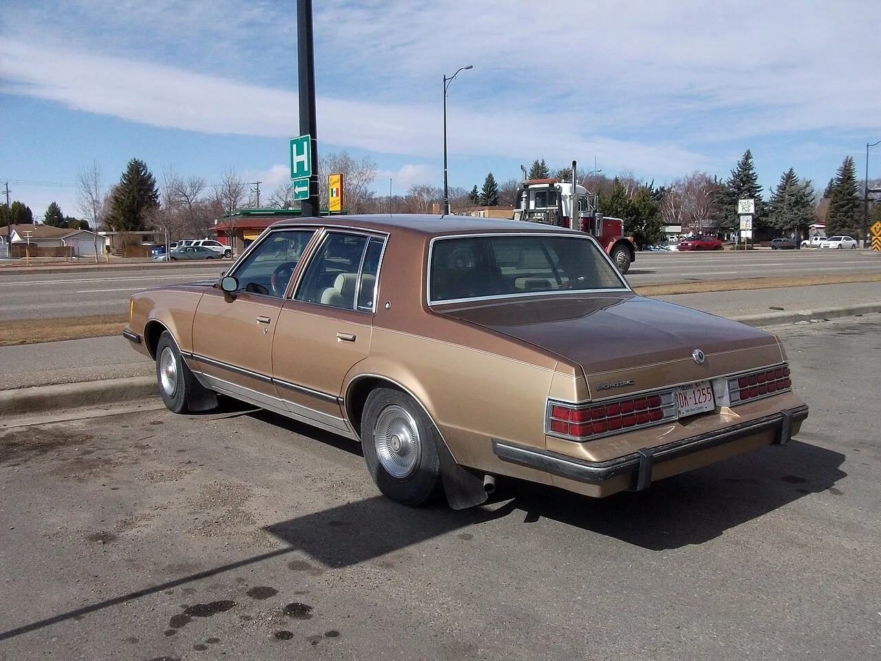 Pontiac Bonneville, rear