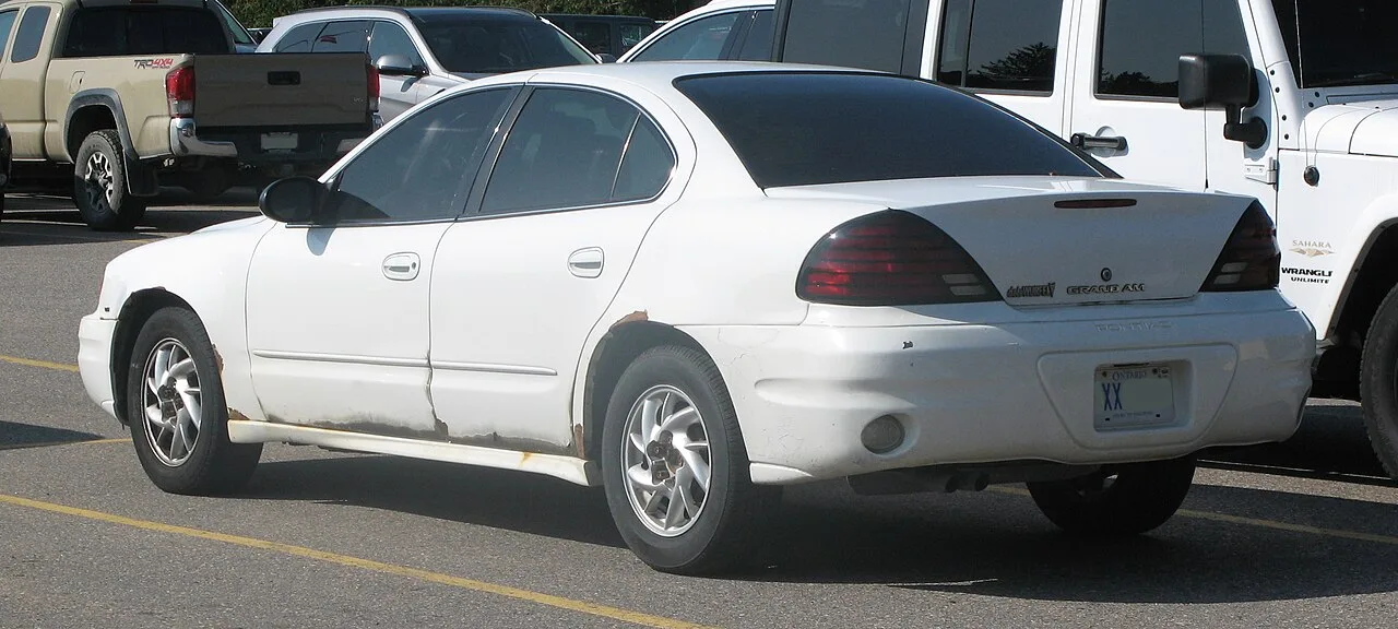 Pontiac Grand Am, rear