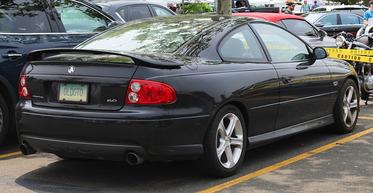 Pontiac GTO, rear