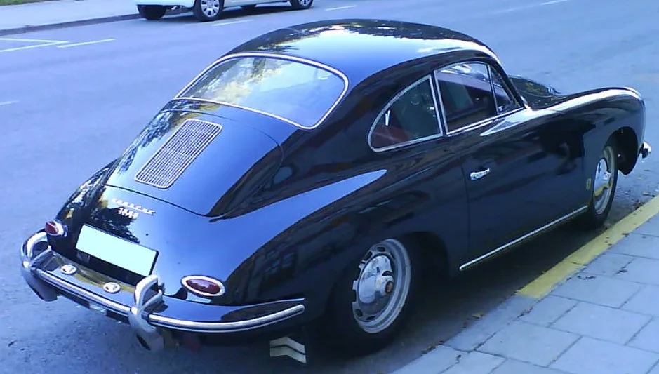 Porsche 356 C / SC, rear