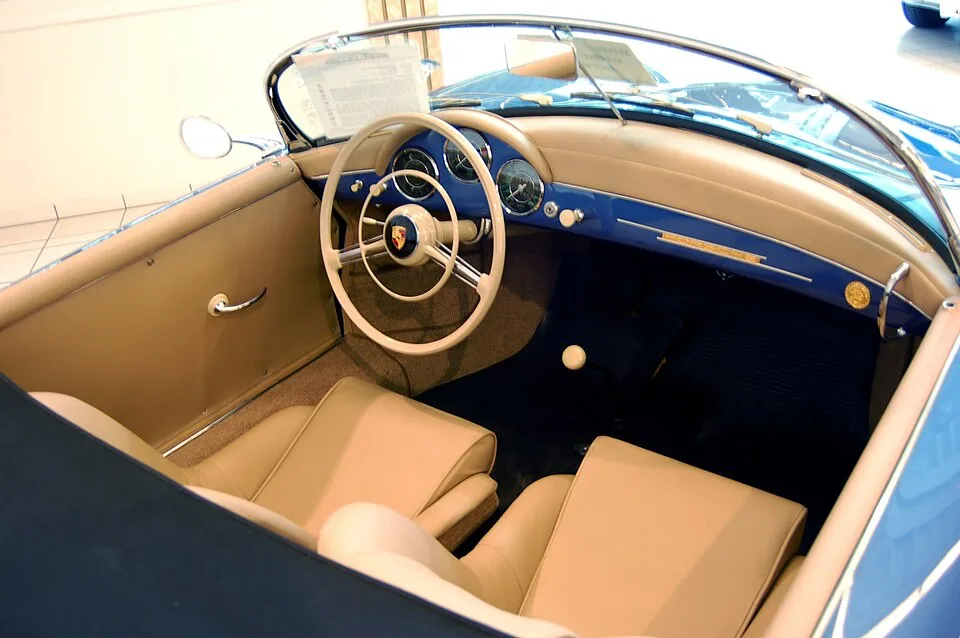 Porsche 356 A, interior