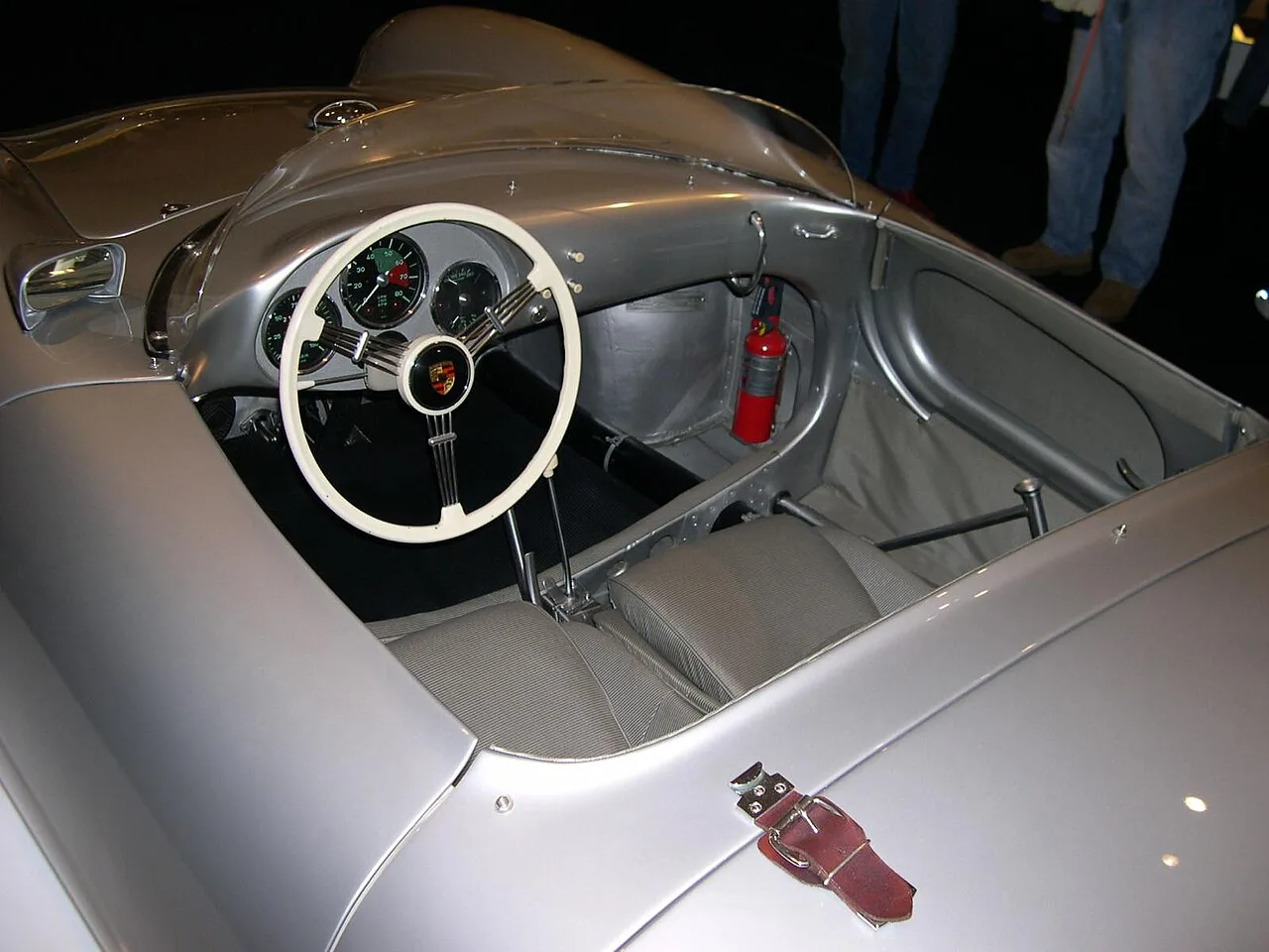 Porsche 550 Spyder, interior