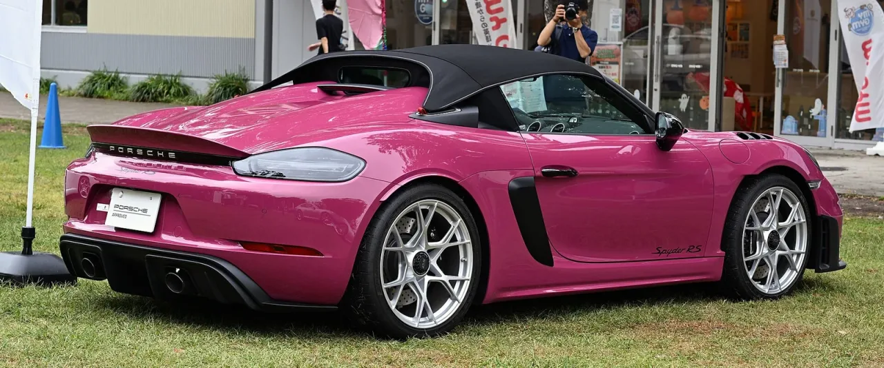 Porsche 718, rear