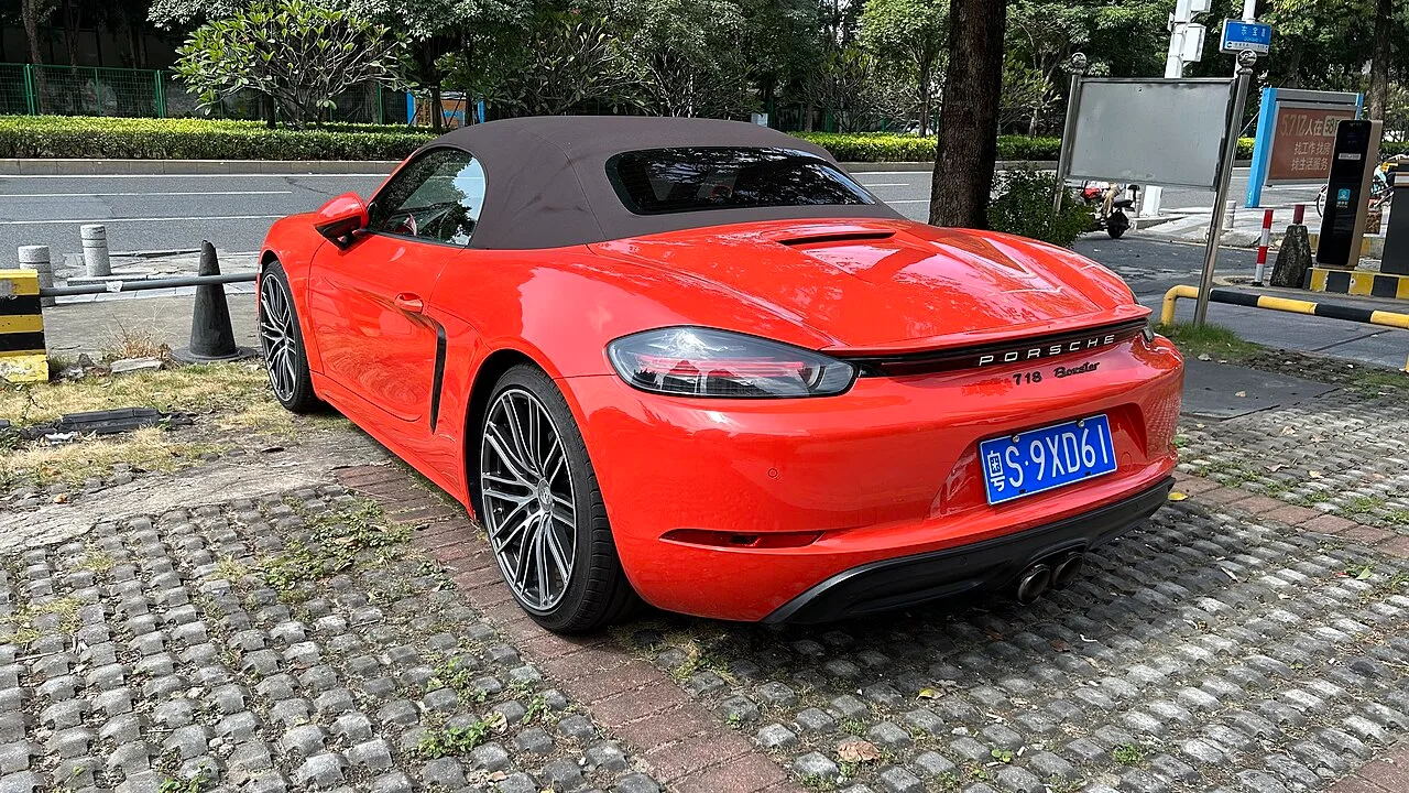 Porsche 718 GT4 RS, rear