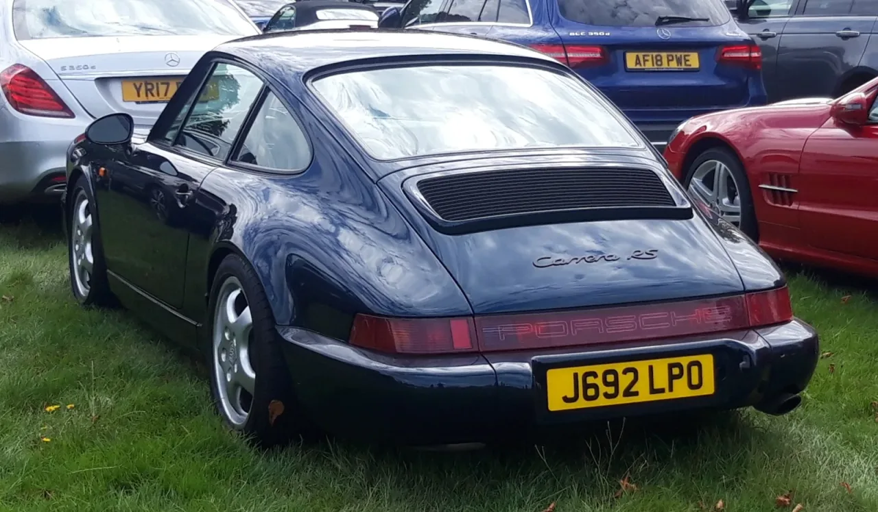 Porsche 911, rear