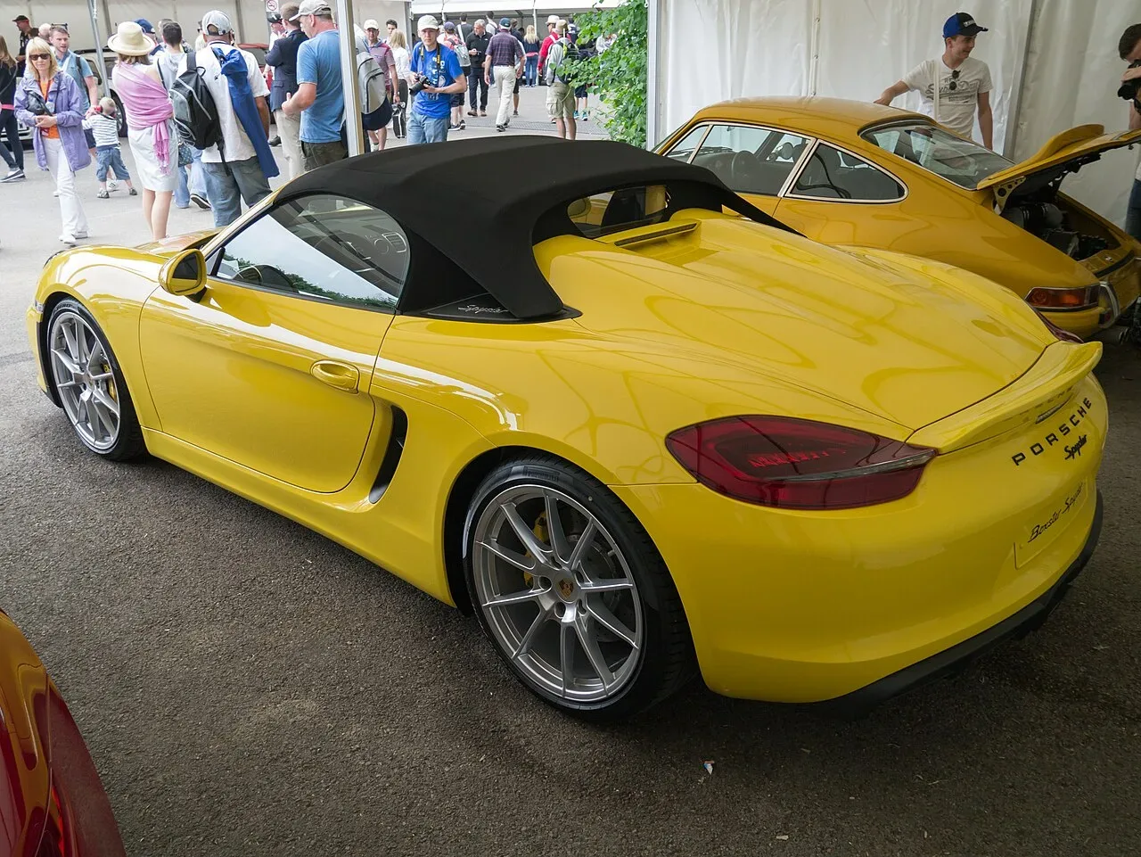 Porsche Boxster, rear