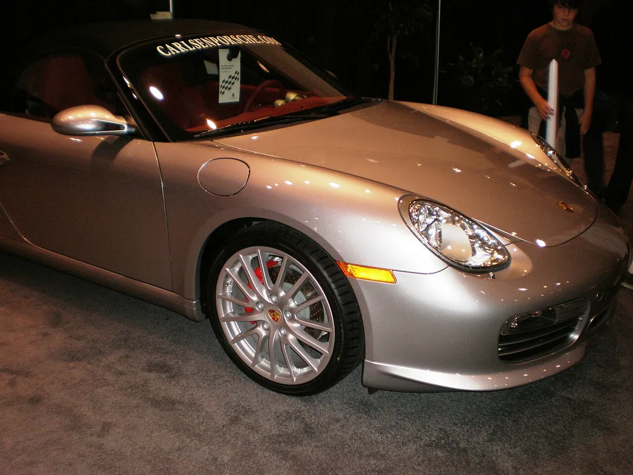 Porsche Boxster, side