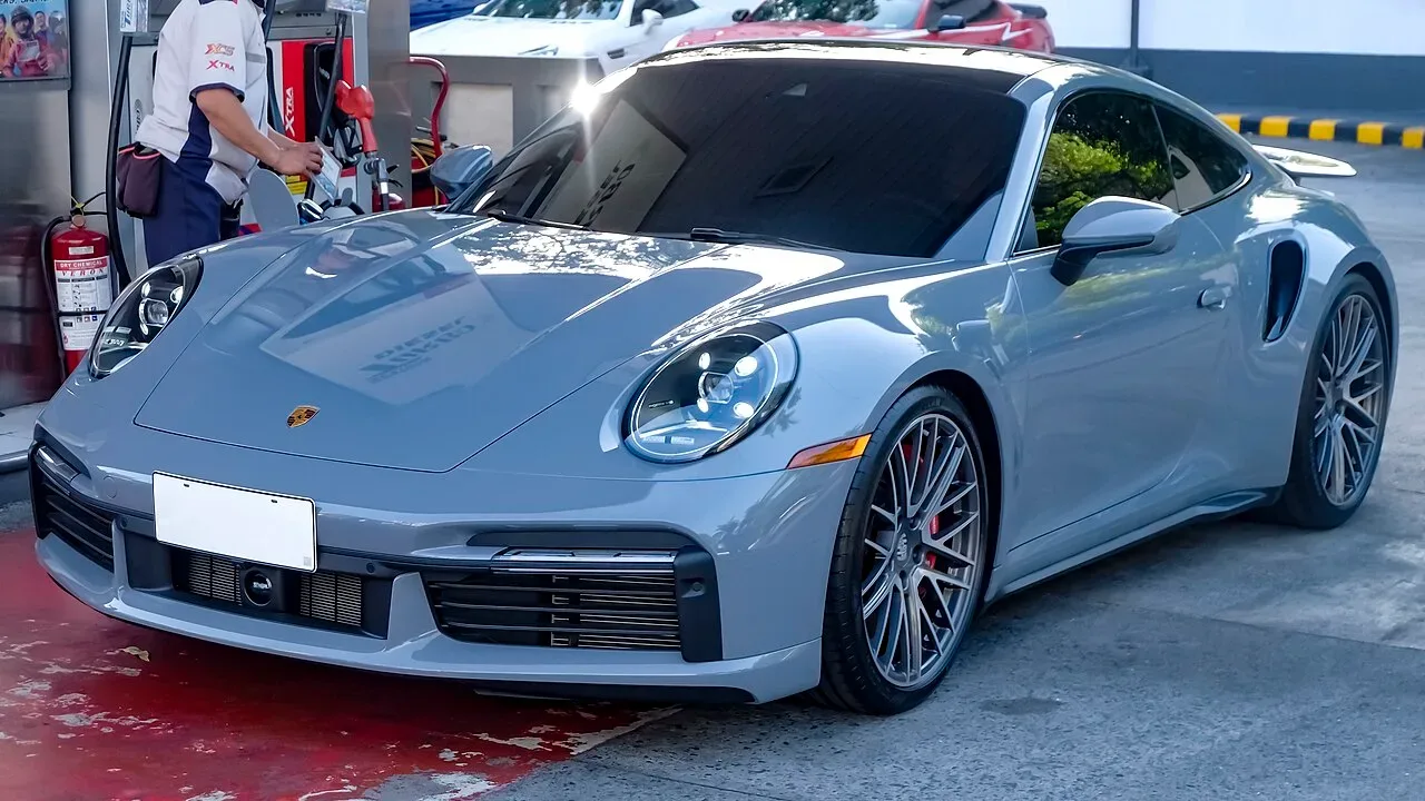 Porsche Turbo 4 911 S, side