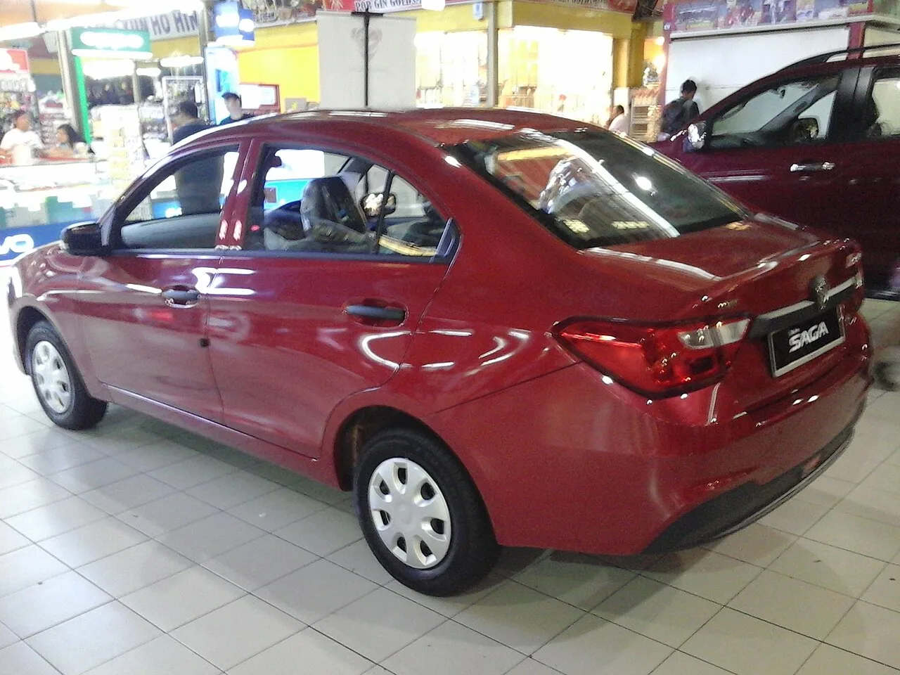 Proton Saga third generation, rear