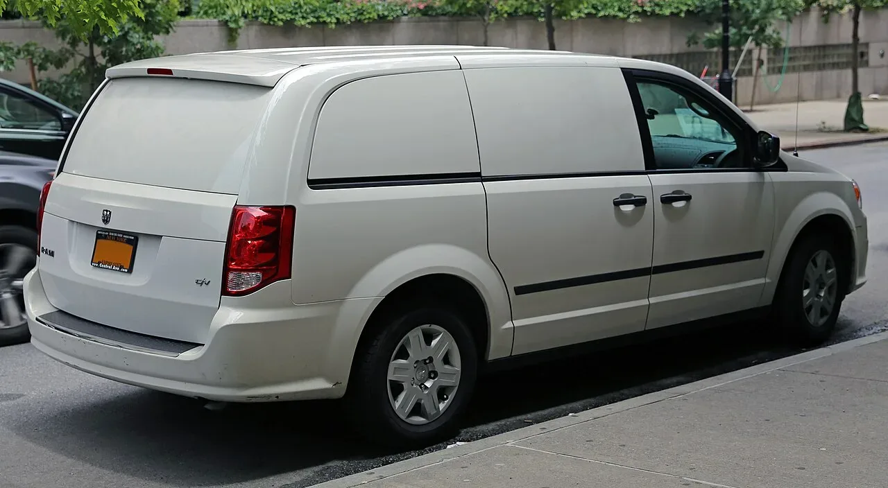 Ram C/V, rear