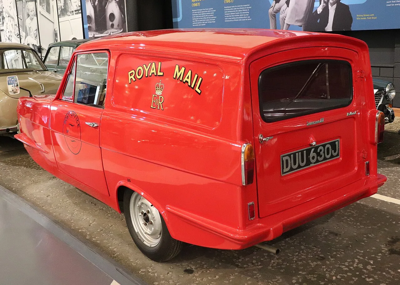 Reliant Regal 3/30, rear