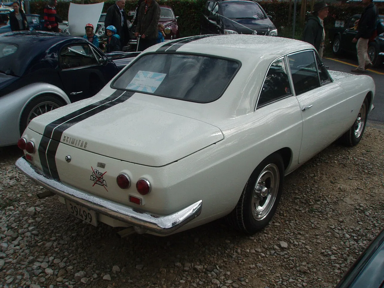Reliant Scimitar GT SE4, rear