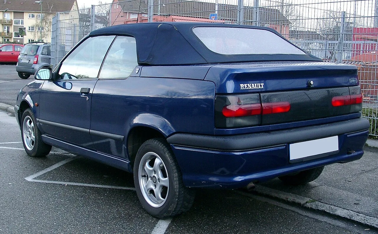 Renault 19 / 19 Chamade, rear