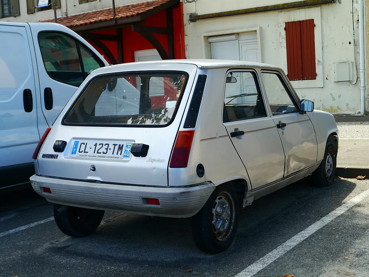 Renault 5 Supercinq / Super 5 second generation, rear