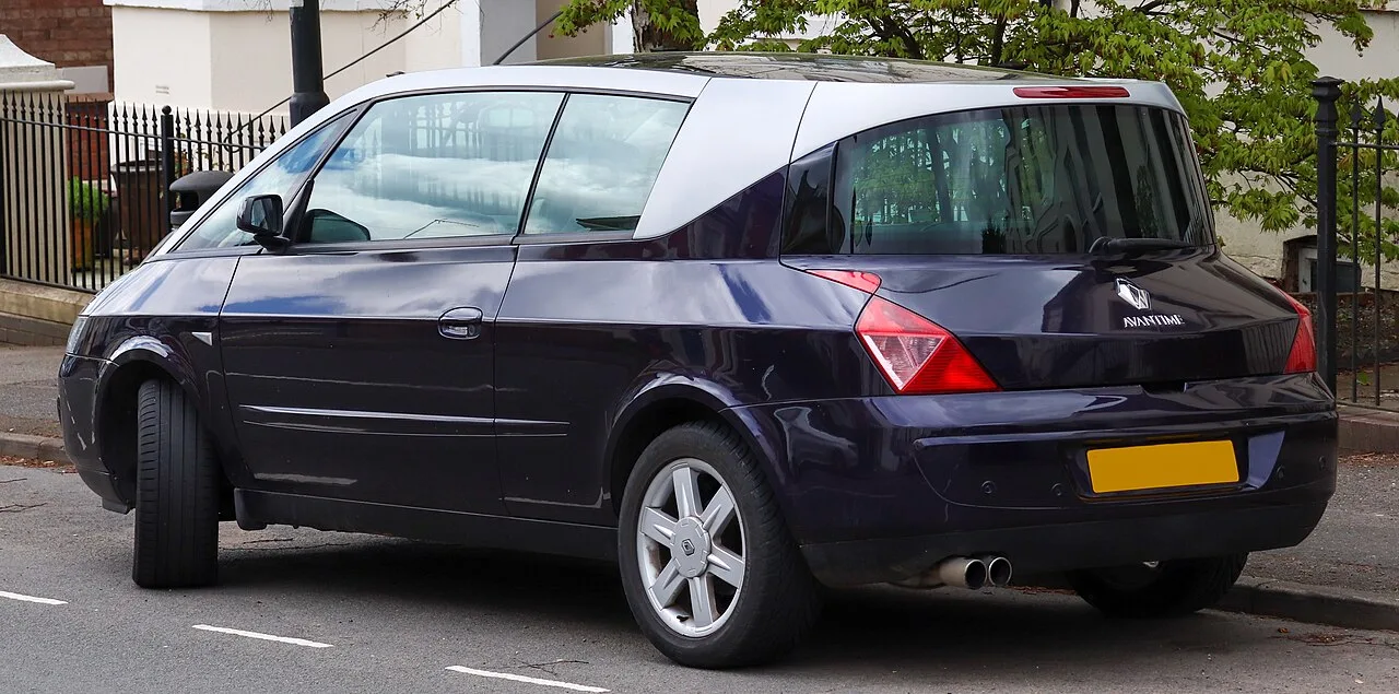 Renault Avantime D66, rear