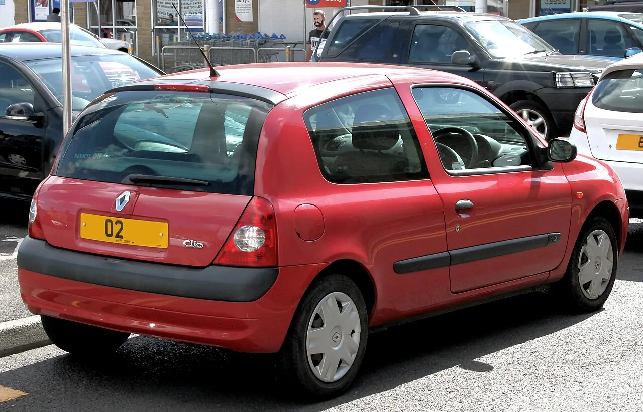 Renault Clio II, rear
