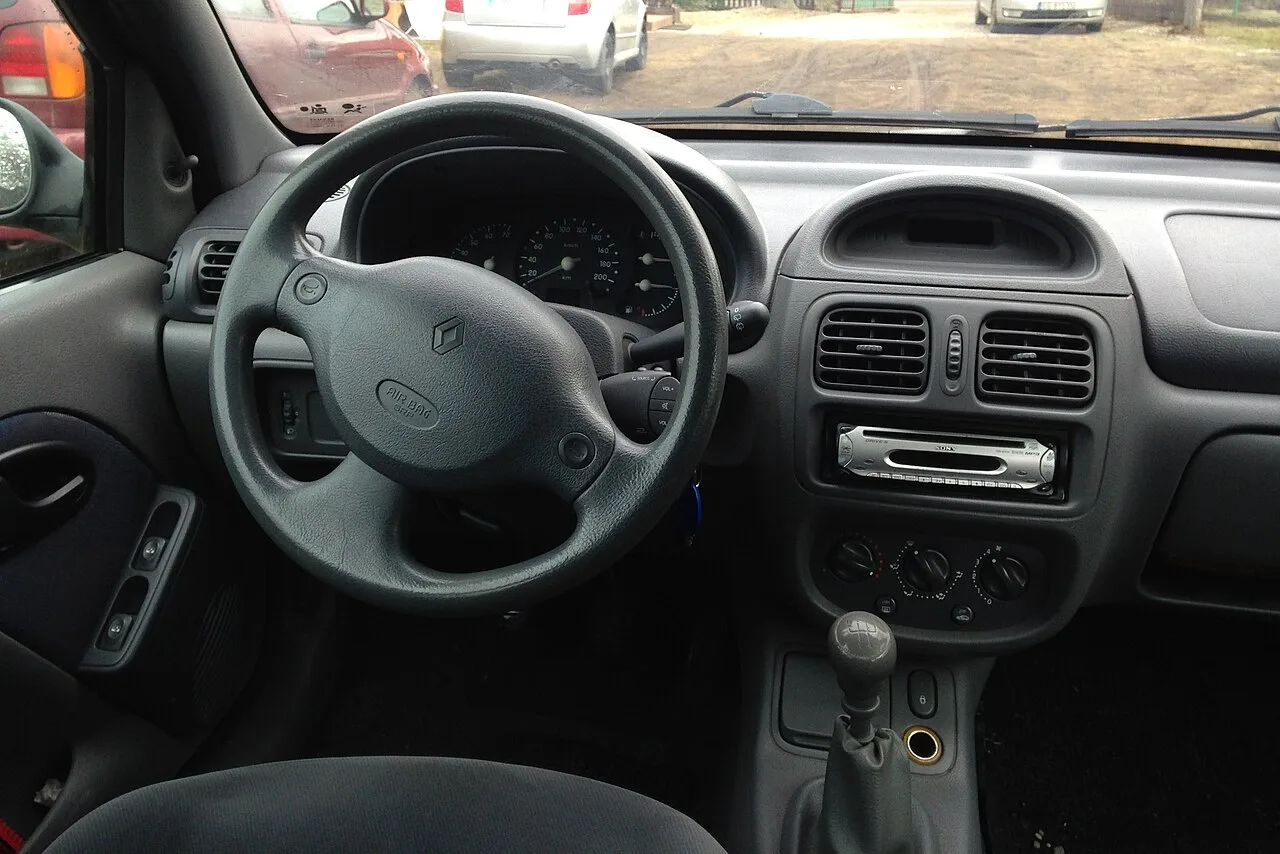 Renault Clio III, interior