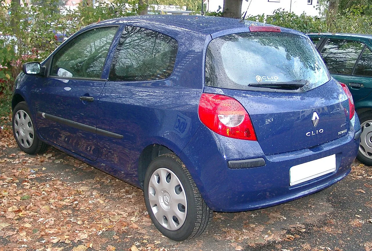 Renault Clio I, rear