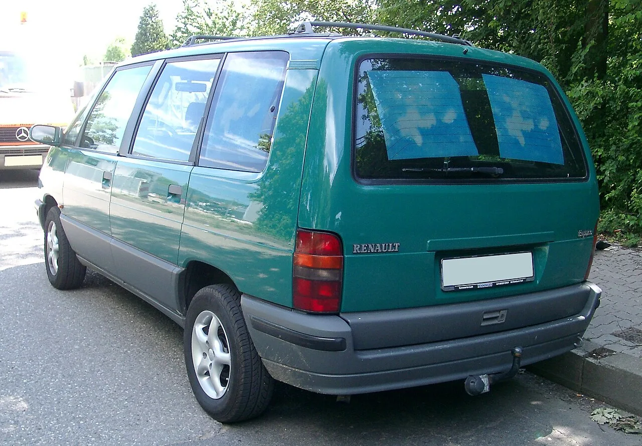 Renault Espace II, rear