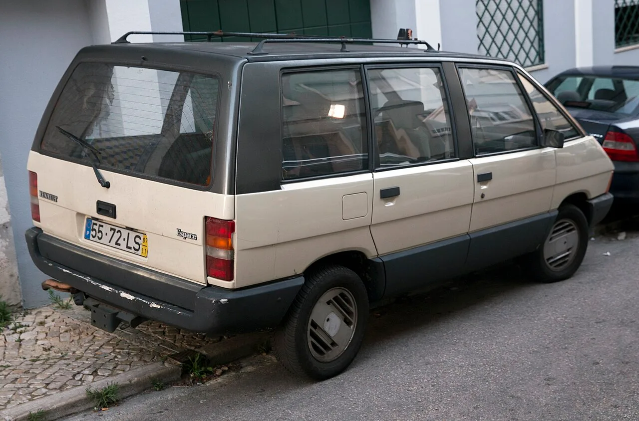 Renault Espace I, rear