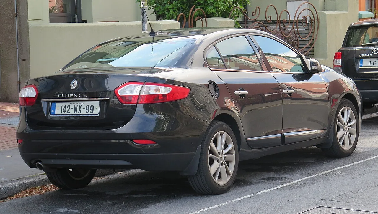 Renault Fluence, rear