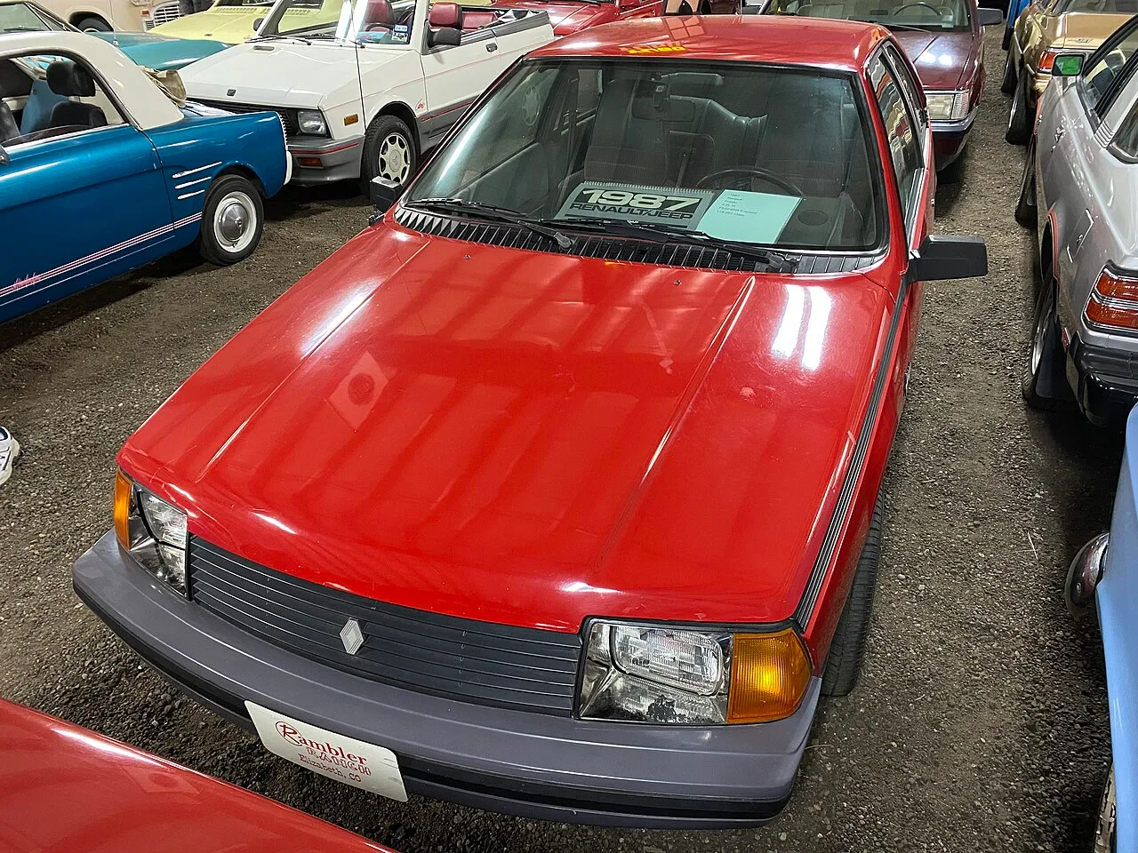 Renault Fuego, interior