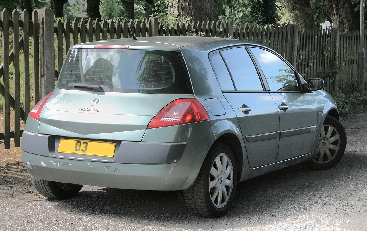 Renault Mégane II, rear