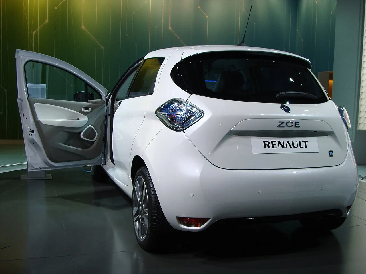 Renault Zoe, rear