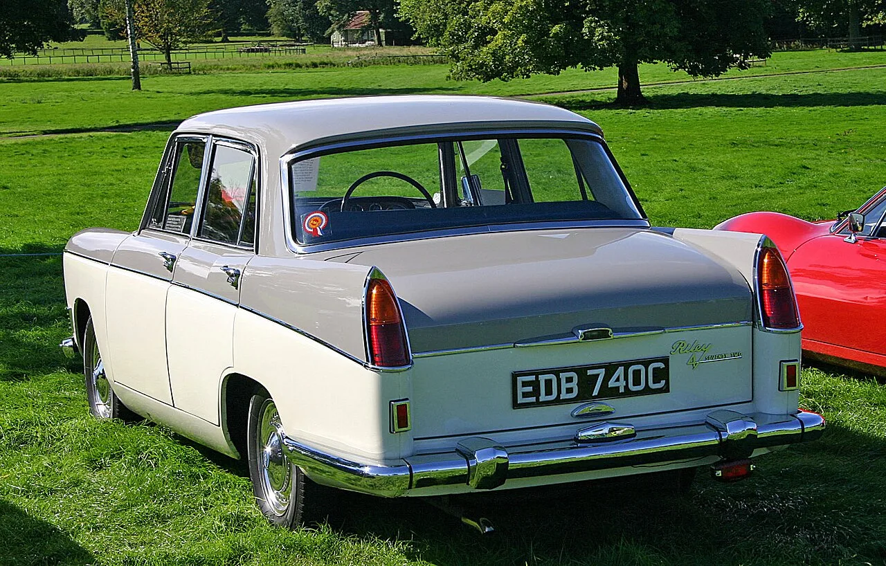 Riley 4/72, rear