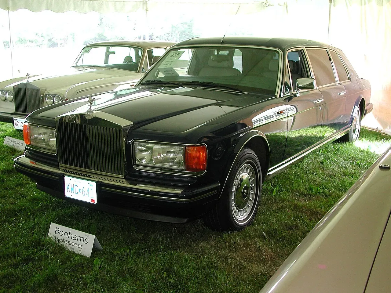 Rolls-Royce Limousine, interior