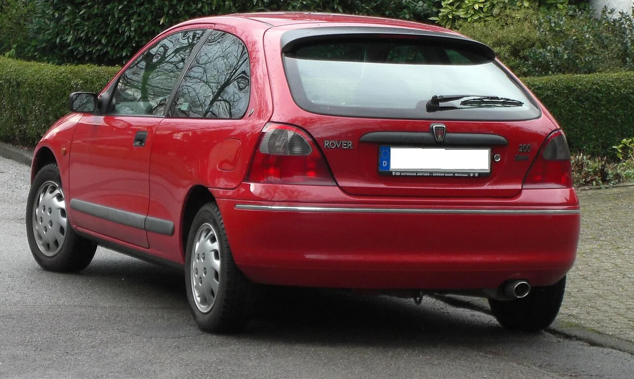 Rover 200 / 25, rear