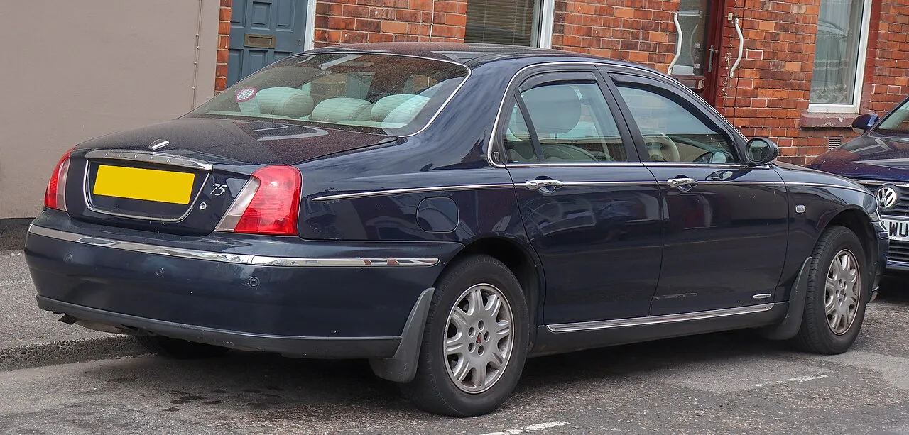 Rover 75, rear