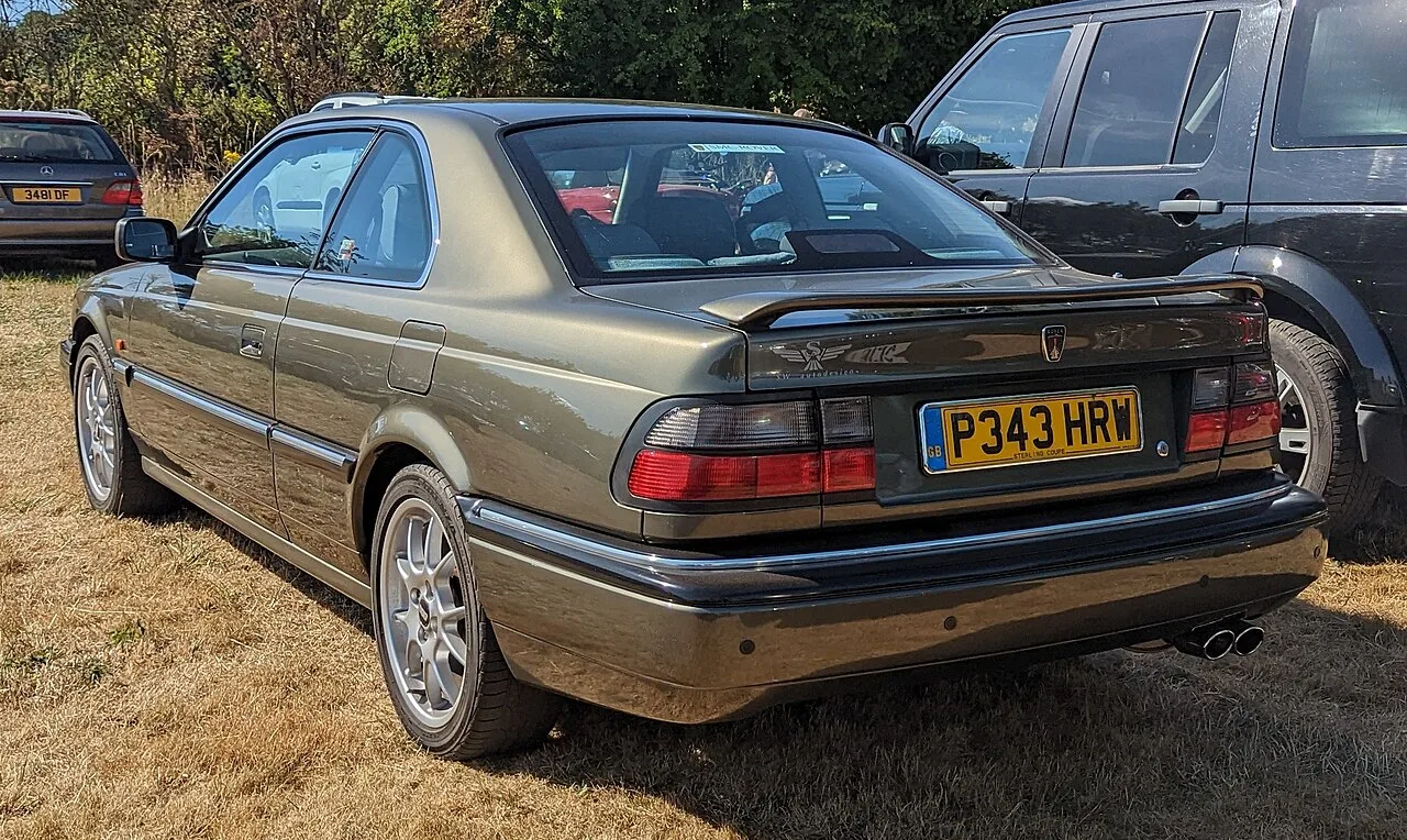 Rover 800 Series Mark I, rear
