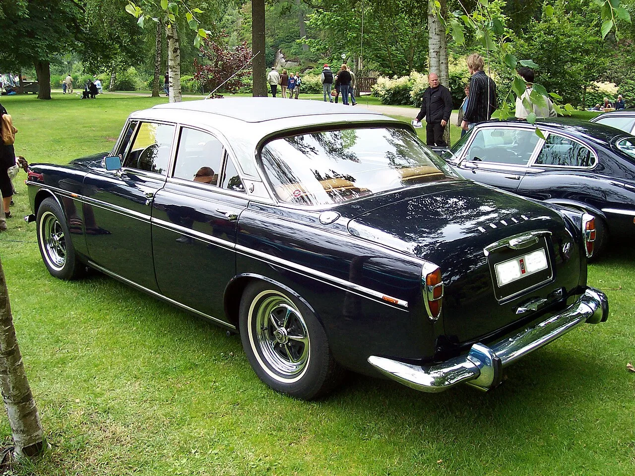 Rover P5B "3.5-Litre", rear