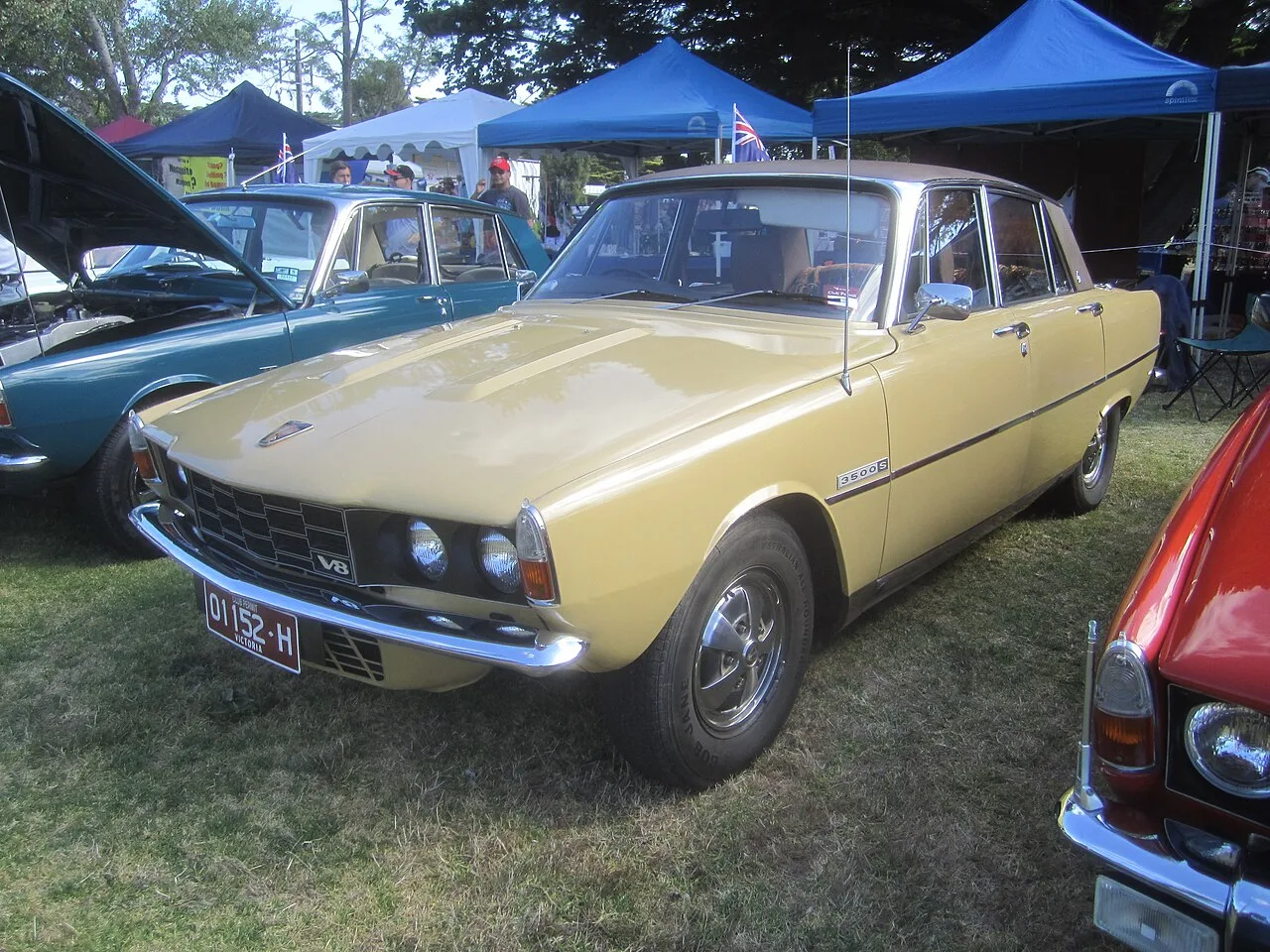Rover P6 2000, interior