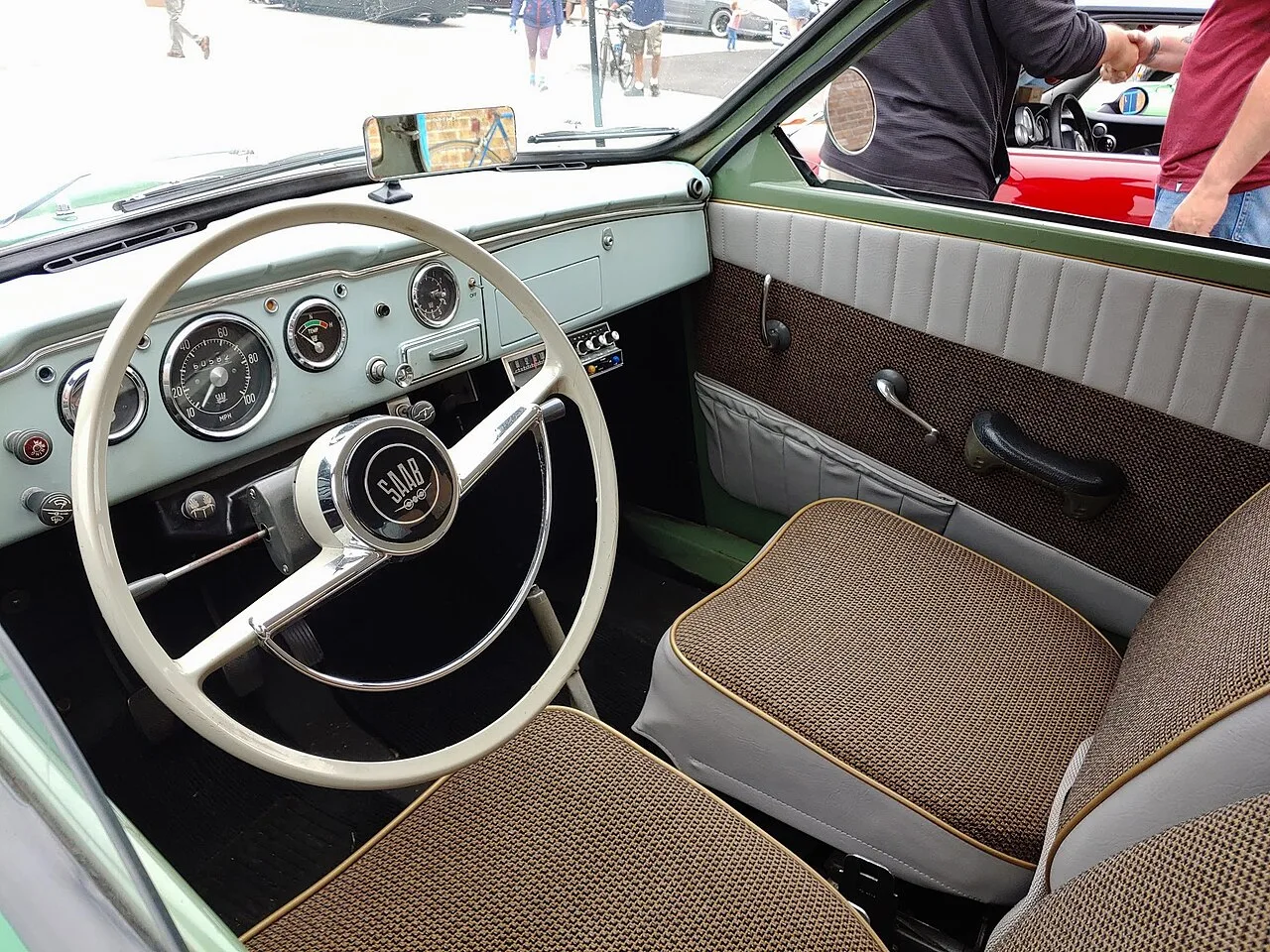 Saab 96 V4, interior