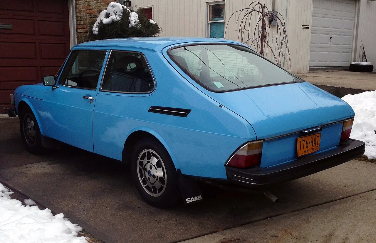 Saab 99 Turbo, rear
