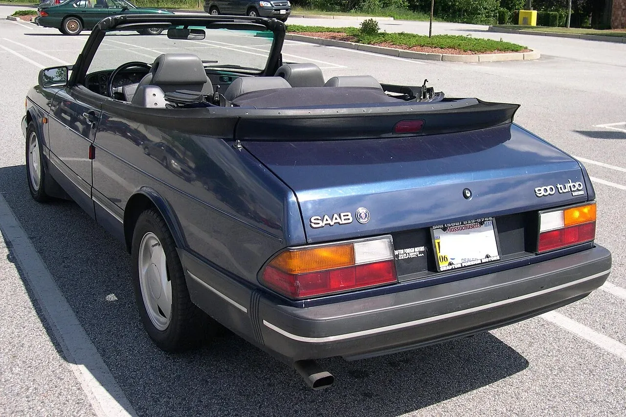Saab Convertible, rear