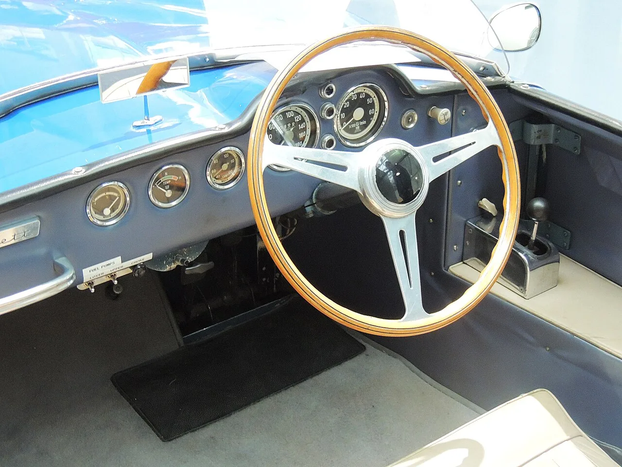 Saab Sonett I, interior