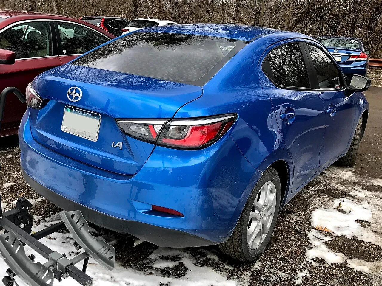 Scion iA, rear