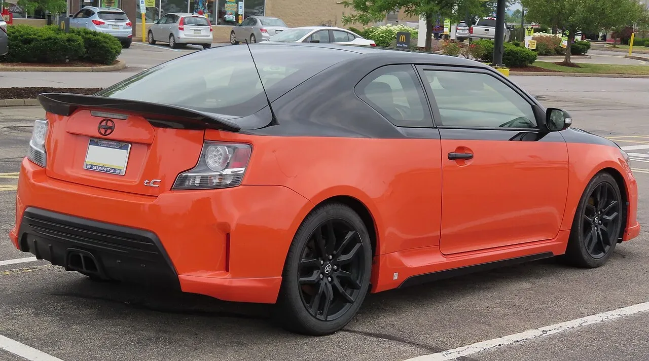 Scion tC, rear