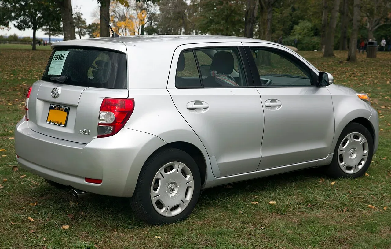 Scion xD, rear