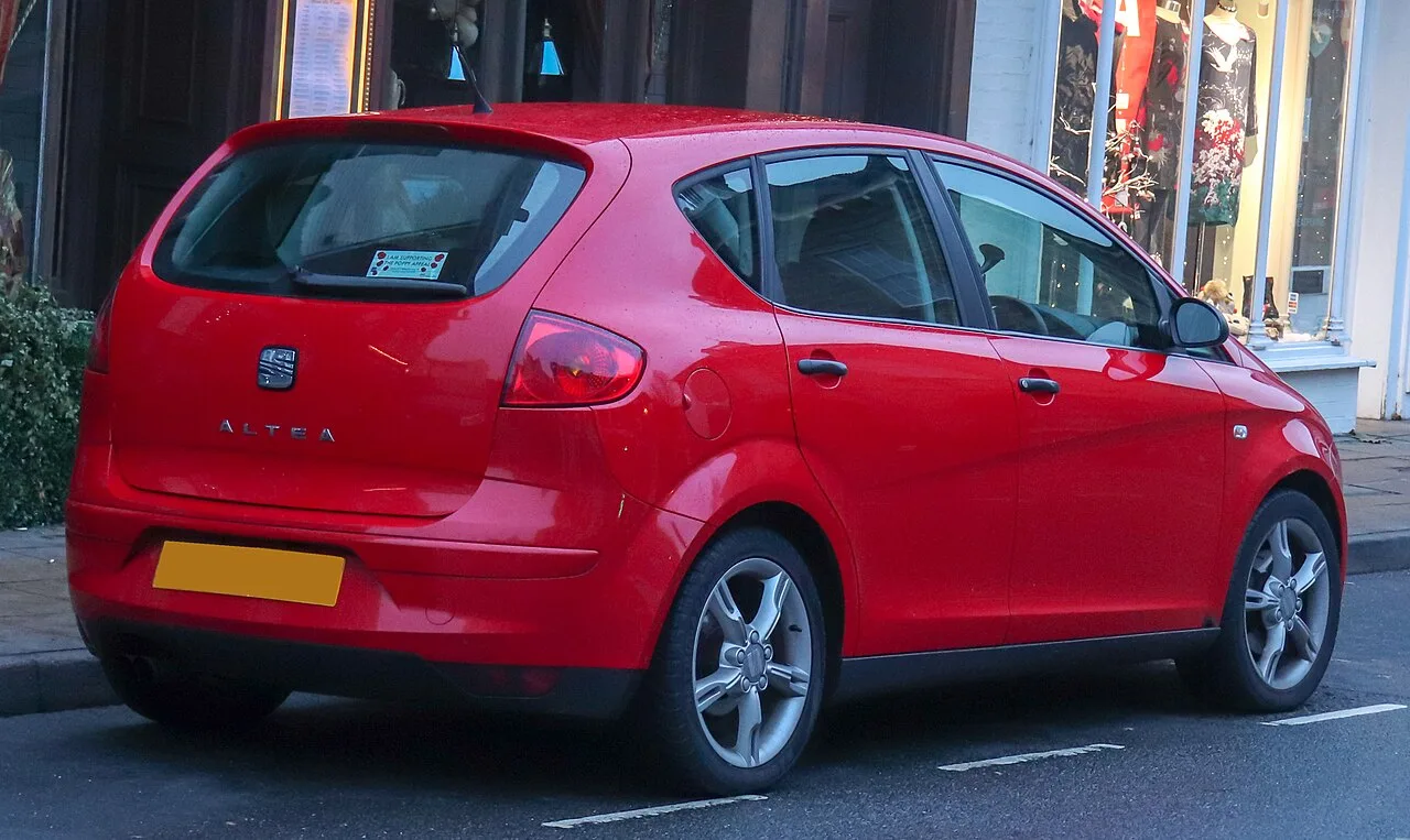 SEAT Altea, rear