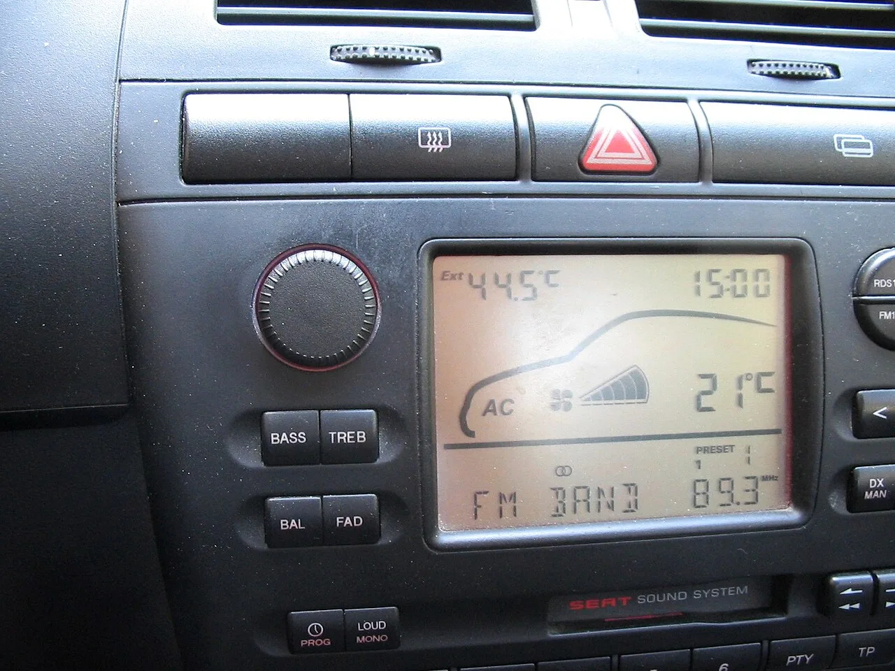 SEAT Córdoba, interior