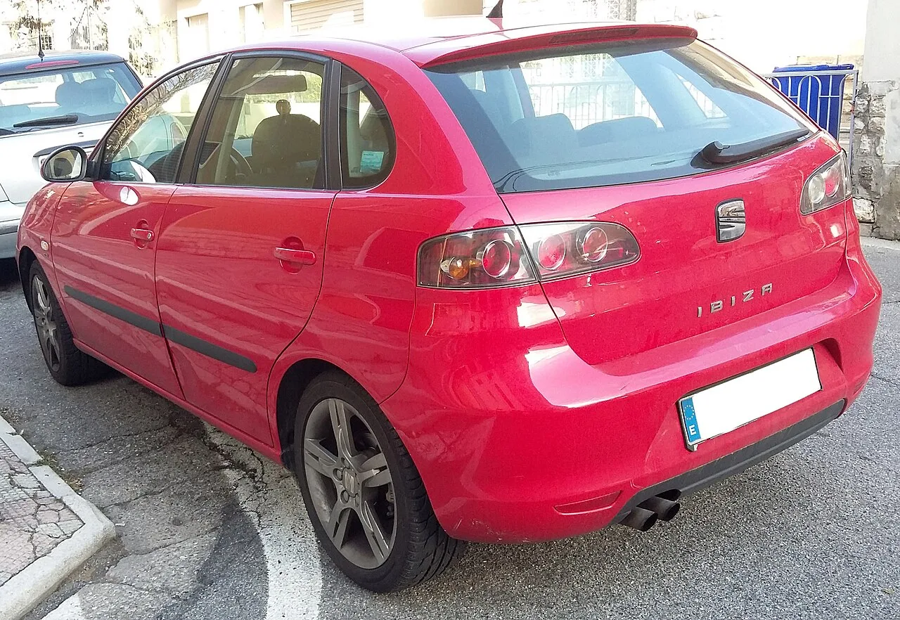SEAT Ibiza Mk3, rear