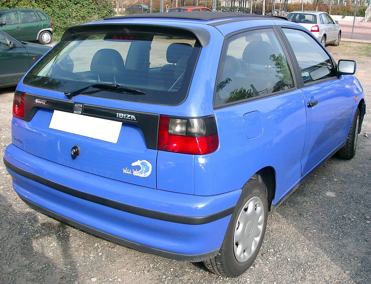 SEAT Ibiza Mk2, rear