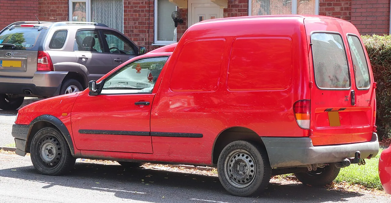 SEAT Inca 9K, rear
