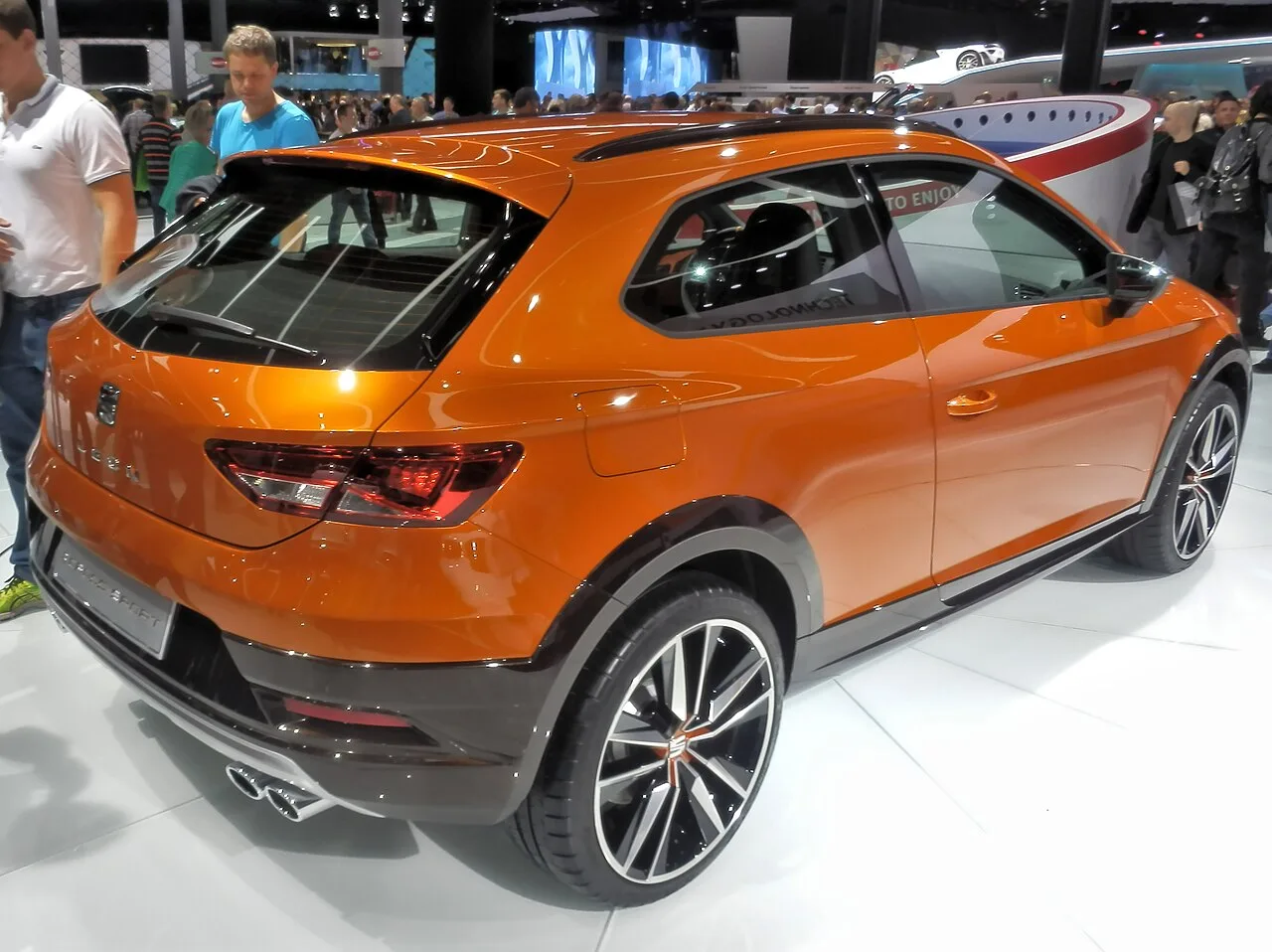 SEAT León Mk2, rear